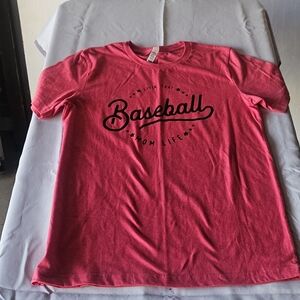Baseball Mom Life Pink Kids Shirt